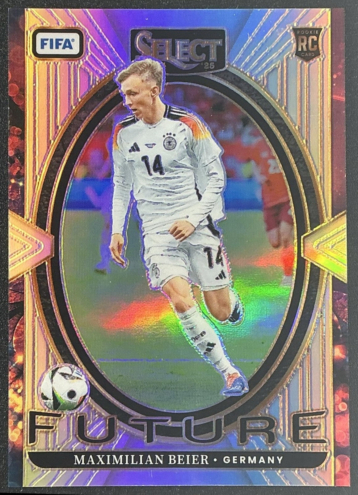 MAXIMILIAN BEIER 2024-25 PANINI SELECT FIFA #5 FUTURE SILVER RC GERMANY