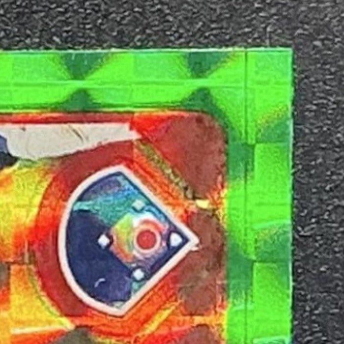 2025 Topps Chrome Update Jack Leiter #USC42 Green Geometric Refractor /99