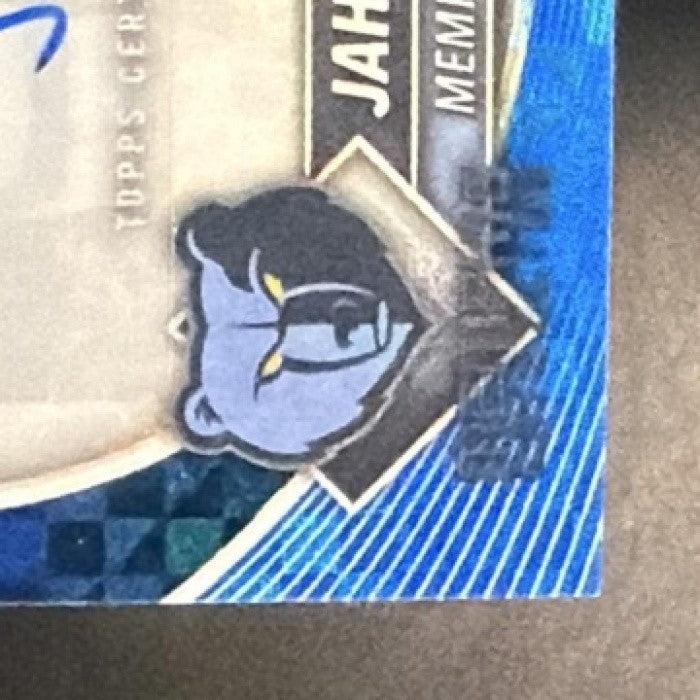 2025 Bowman Jahmai Mashack #BCA-JM Chrome Auto Blue X-Fractor /150 RC