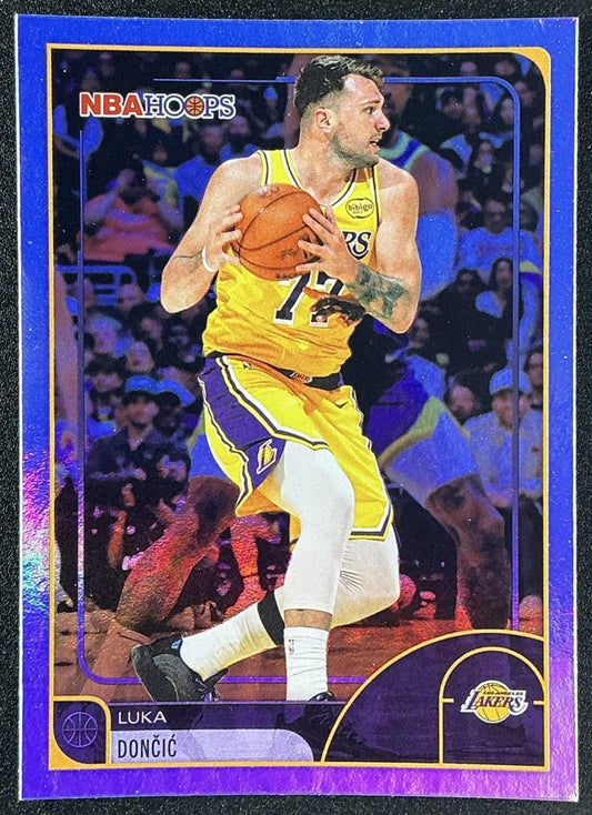 LUKA DONCIC 2025-26 TOPPS HOOPS #8 LAKERS