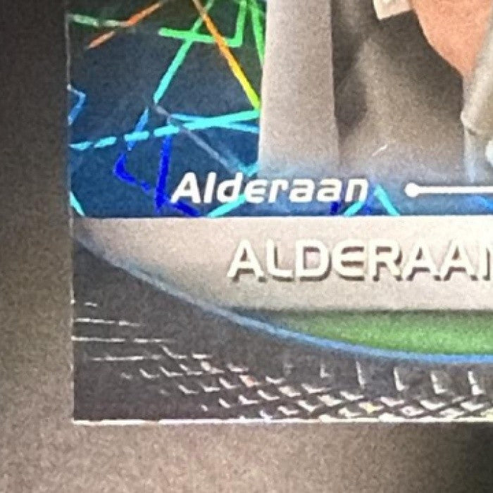 2025 Topps Star Wars Hyperspace Alderaan Royal Guard Blue Lazer Refractor /150