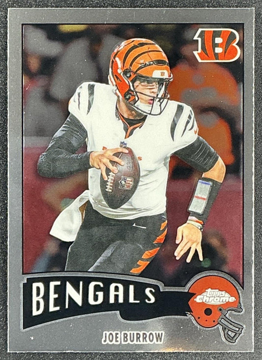 JOE BURROW 2025 TOPPS CHROME #1975-7 1975 BENGALS