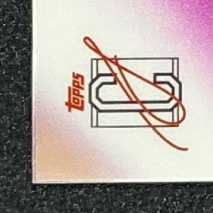 2025 Topps Signature Class Nikola Topic #47 Chrome Veteran Pink Refractor /75