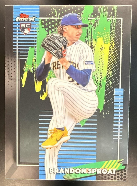 BRANDON SPROAT 2026 TOPPS FINEST #37 RC BREWERS