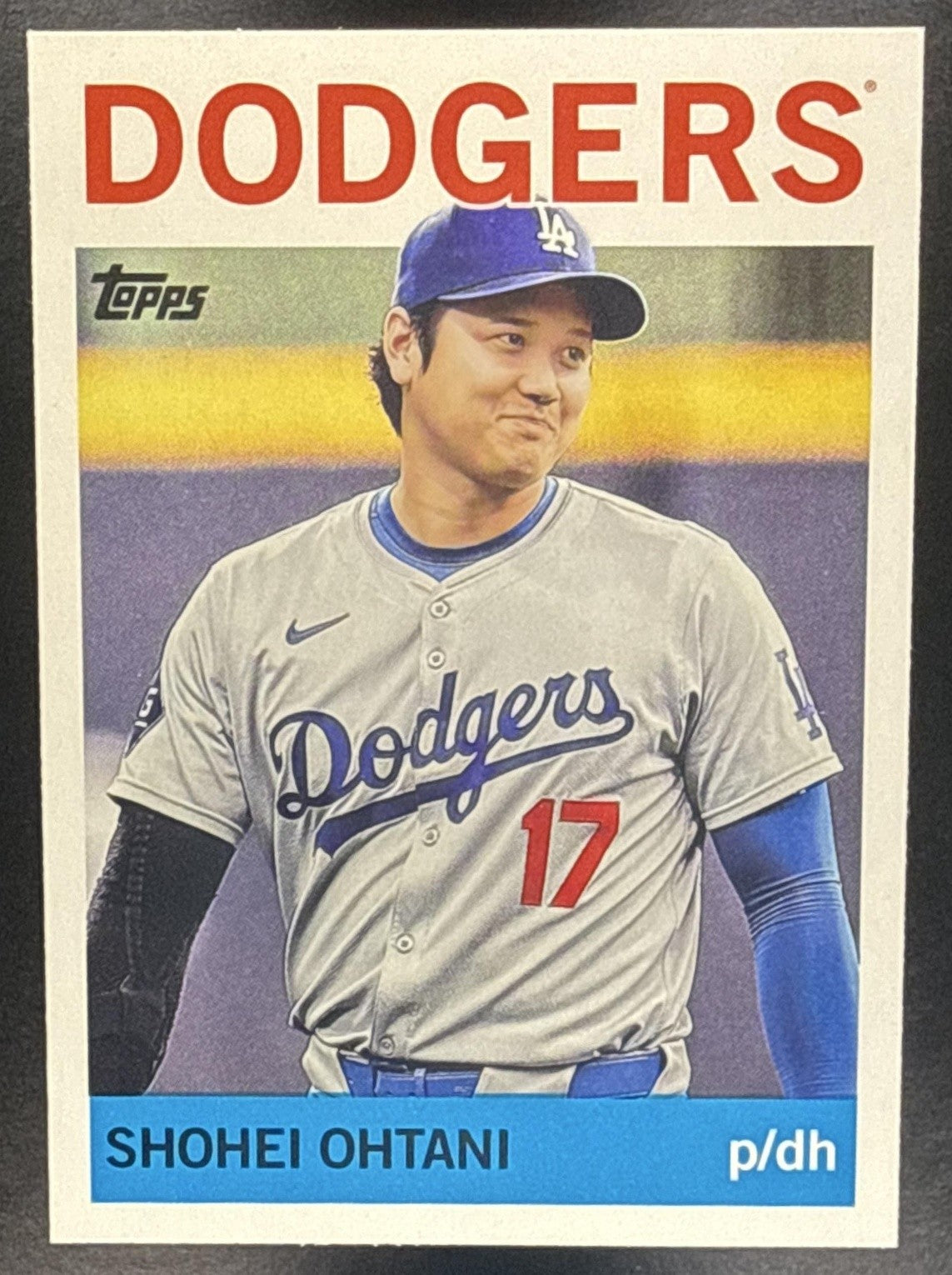 SHOHEI OHTANI 2025 TOPPS ARCHIVES #17 1964 DESIGN DODGERS