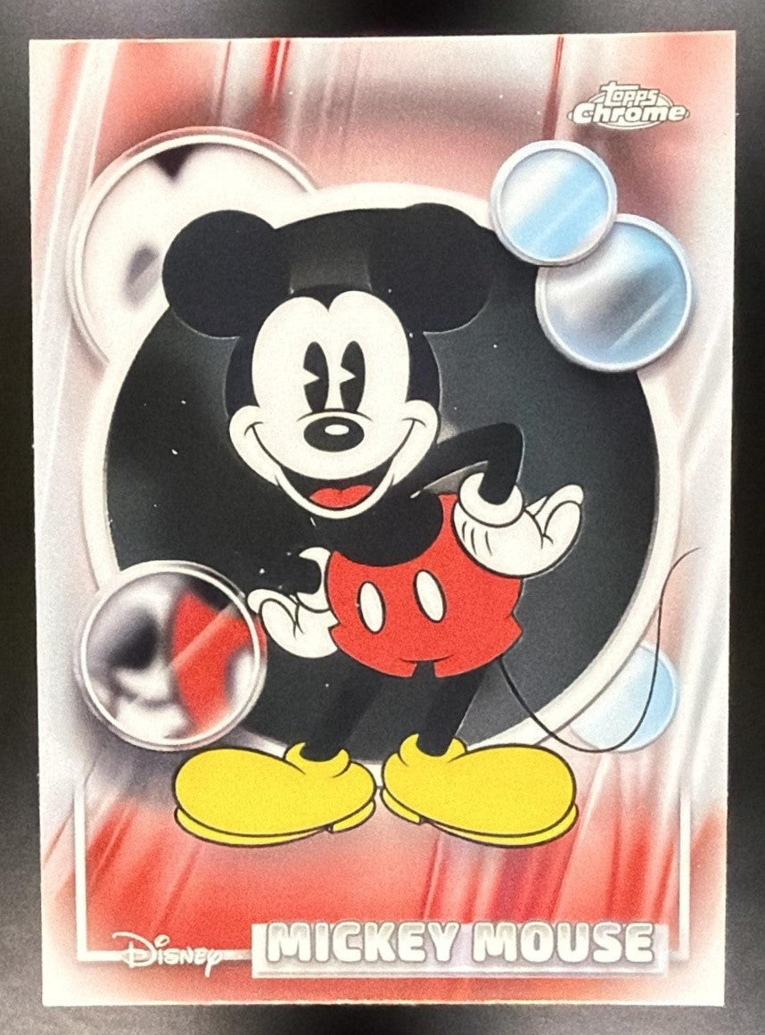 MICKEY MOUSE 2026 TOPPS CHROME DISNEY #50 & FRIENDS