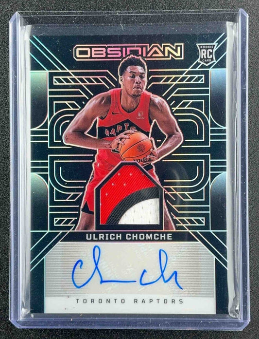 2024 Panini Obsidian Ulrich Chomche #RJI-ULR Rookie Jersey Ink /125 MEM RC Auto