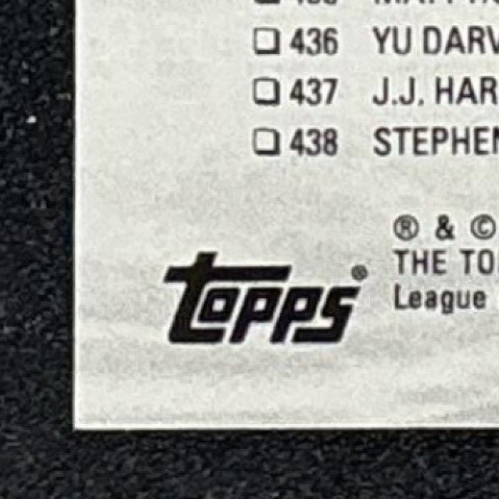 AWARD SHOW 2018 TOPPS #389 ANGELS YANKEES