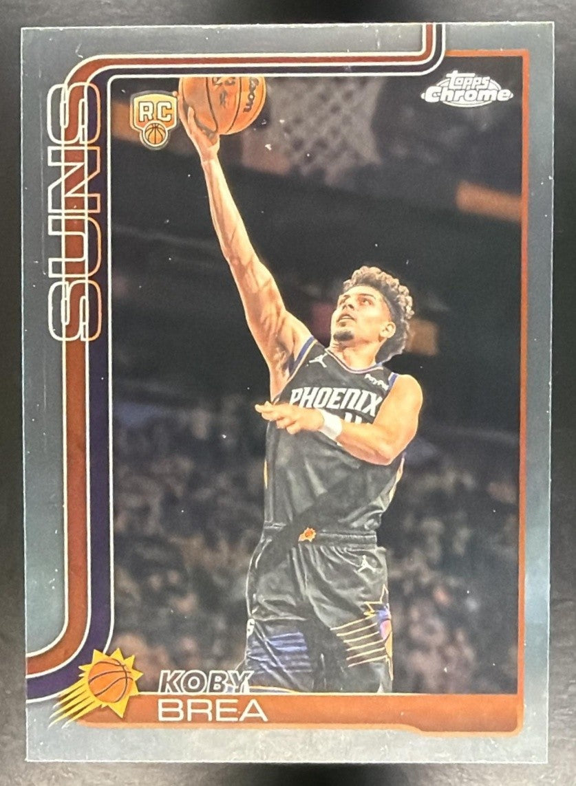 KOBY BREA 2025-26 TOPPS CHROME UPDATE #192 RC SUNS