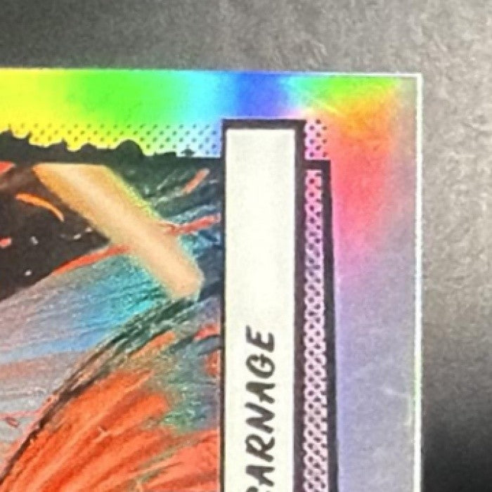 EDDIE BROCK AS CARNAGE 2026 TOPPS CHROME MARVEL COMICS #MW-03 MEANWHILE
