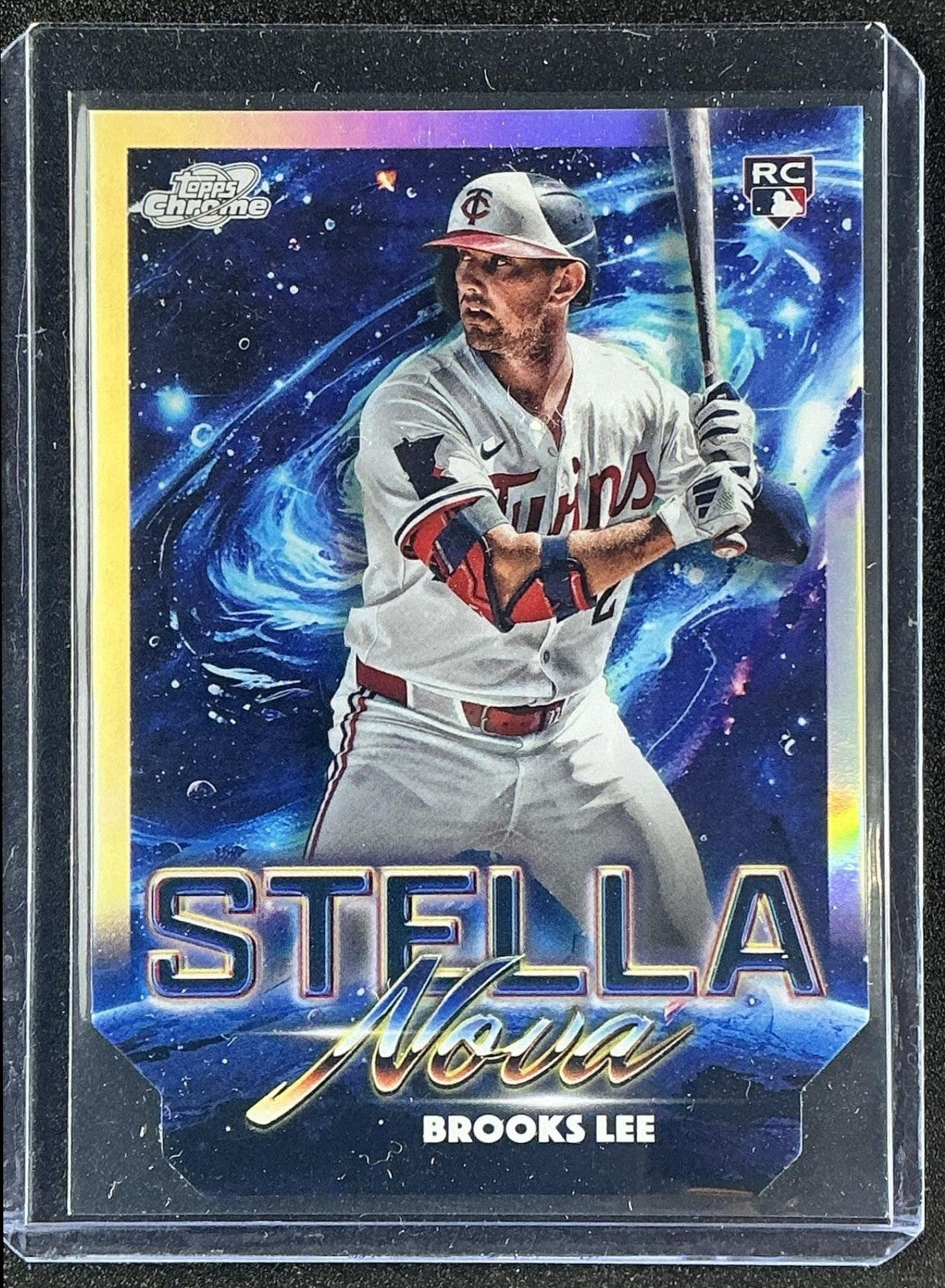 BROOKS LEE 2025 TOPPS COSMIC CHROME #SN-15 STELLA NOVA RC TWINS