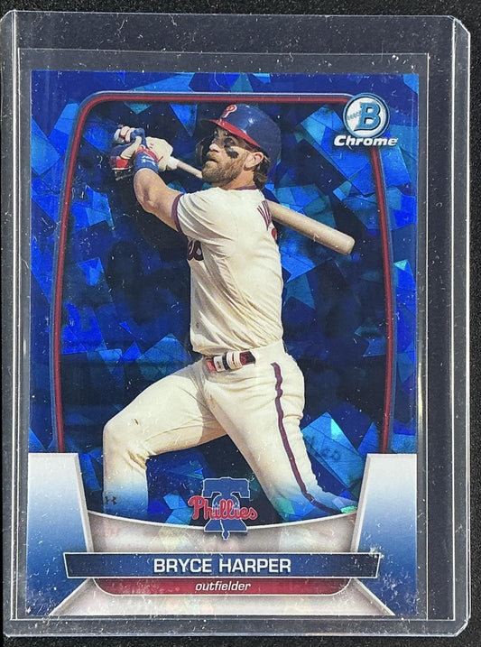 BRYCE HARPER 2023 BOWMAN CHROME SAPPHIRE #97 PHILLIES