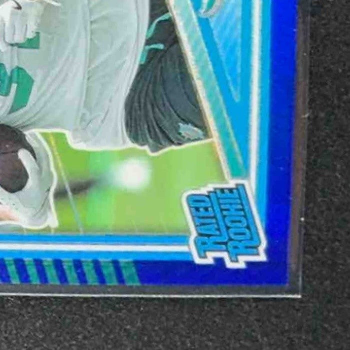 2025 Panini Donruss Optic Ollie Gordon II #218 Rated Rookie Blue Hyper Prizm