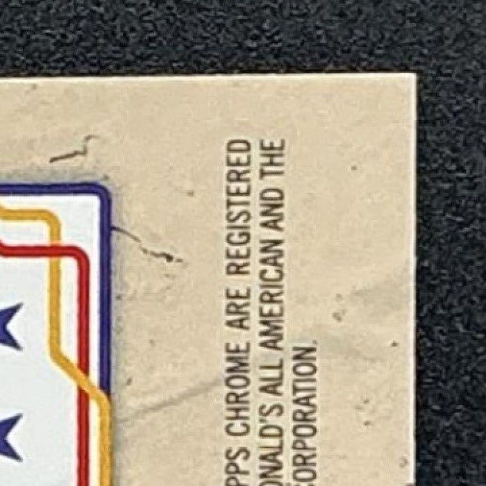 ALEXANDRA ESCHMEYER 2025 TOPPS CHROME MCDONALD'S ALL-AMERICAN #68 REFRACTOR