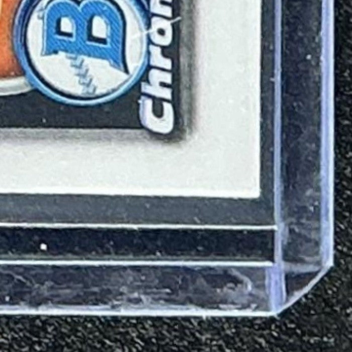 JAMES TIBBS III 2024 BOWMAN DRAFT #BDC-40 CHROME REFRACTOR 1ST PROSPECT GIANTS