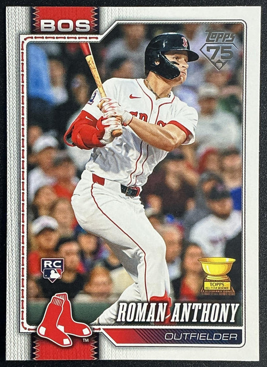 ROMAN ANTHONY 2026 TOPPS SERIES 1 #189 RC RED SOX