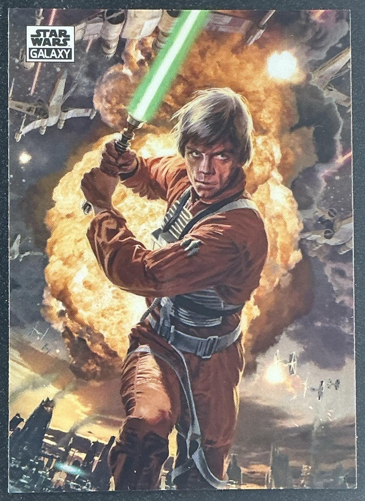 LUKE SKYWALKER 2025 TOPPS CHROME STAR WARS GALAXY #2