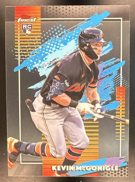 KEVIN MCGONIGLE 2026 TOPPS FINEST #147 UNCOMMON RC TIGERS