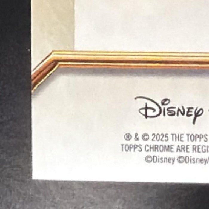 FEAR 2025 TOPPS PIXAR GOLD #58 GILDED