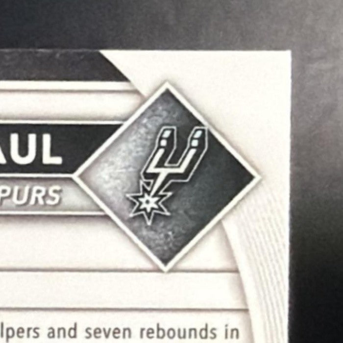 CHRIS PAUL 2025-26 BOWMAN #BCV-146 CHROME REPTILIAN REFRACTOR SPURS