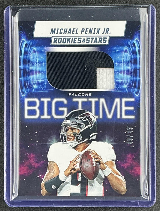 MICHAEL PENIX JR. 2025 PANINI ROOKIES & STARS #2 BIG TIME PRIME /49 MEM FALCONS