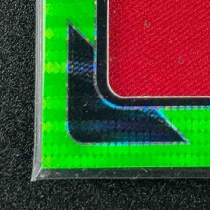 2025 Panini Prizm Trey McBride #PJY-TME Premier Jerseys Neon Green Pulsar MEM