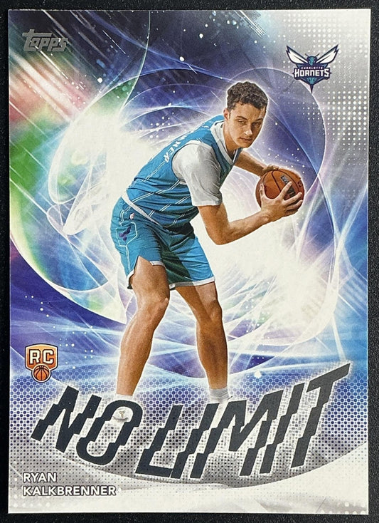 RYAN KALKBRENNER 2025-26 TOPPS #NL-34 NO LIMIT RC HORNETS