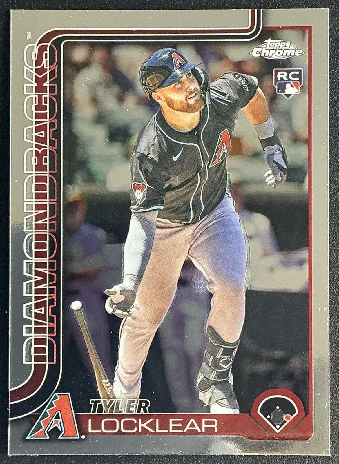 TYLER LOCKLEAR 2025 TOPPS CHROME UPDATE #USC80 RC DIAMONDBACKS