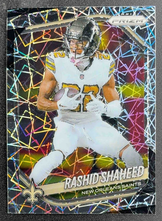 RASHID SHAHEED 2025 PANINI PRIZM #194 LAZER SAINTS