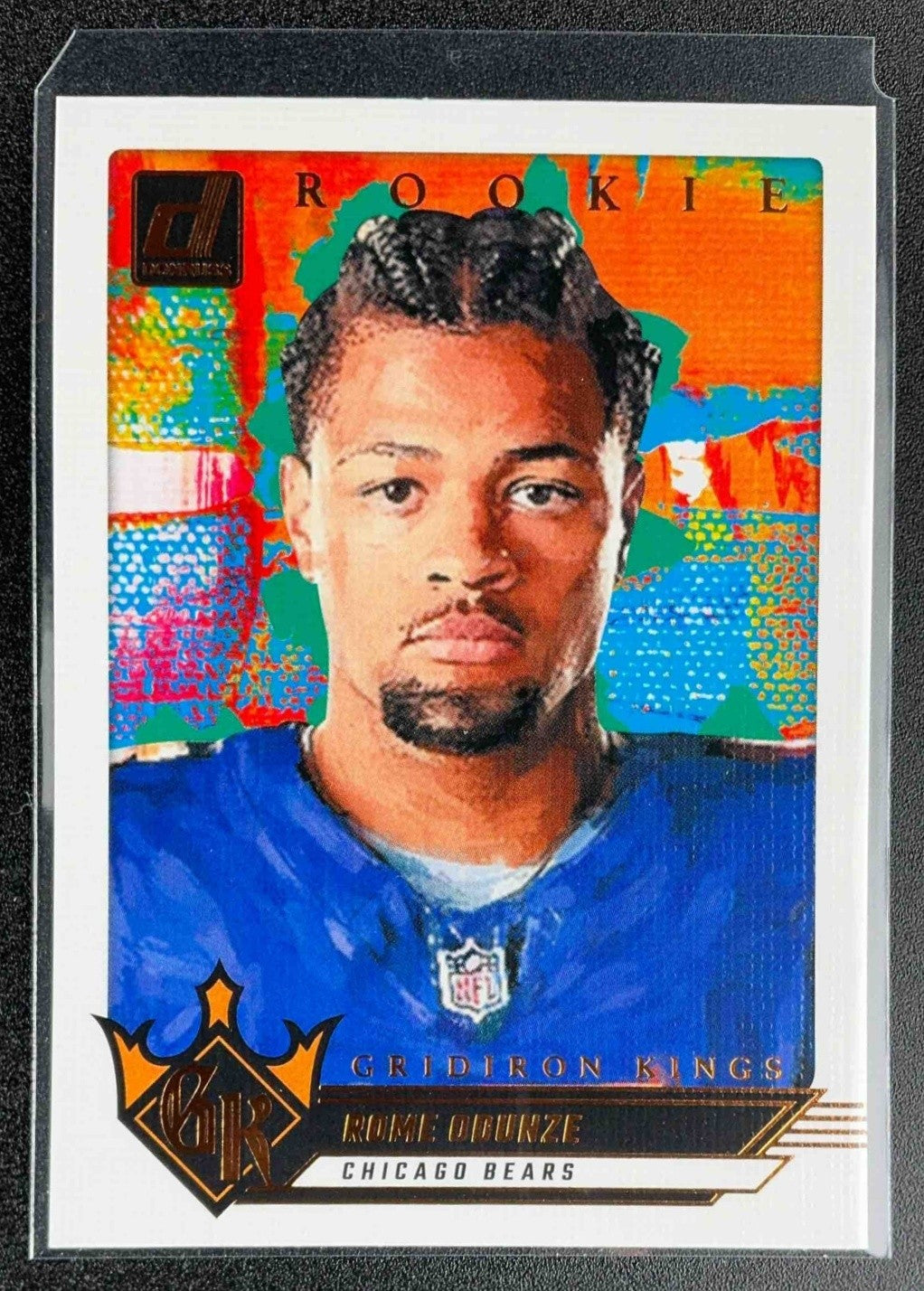 ROME ODUNZE 2024 PANINI DONRUSS #7 ROOKIE GRIDIRON KINGS RC BEARS