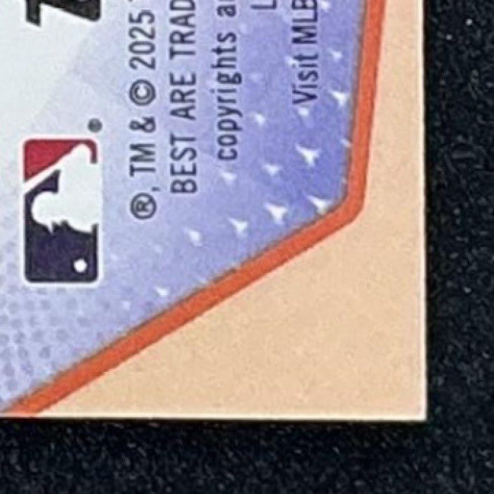 BRICE MATTHEWS 2025 BOWMAN'S BEST #TP-18 TOP PROSPECTS REFRACTOR ASTROS