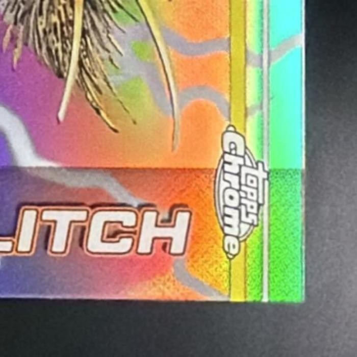GLITCH 2026 TOPPS CHROME MARVEL COMICS #119 STORM'S LIGHTNING REFRACTOR RC
