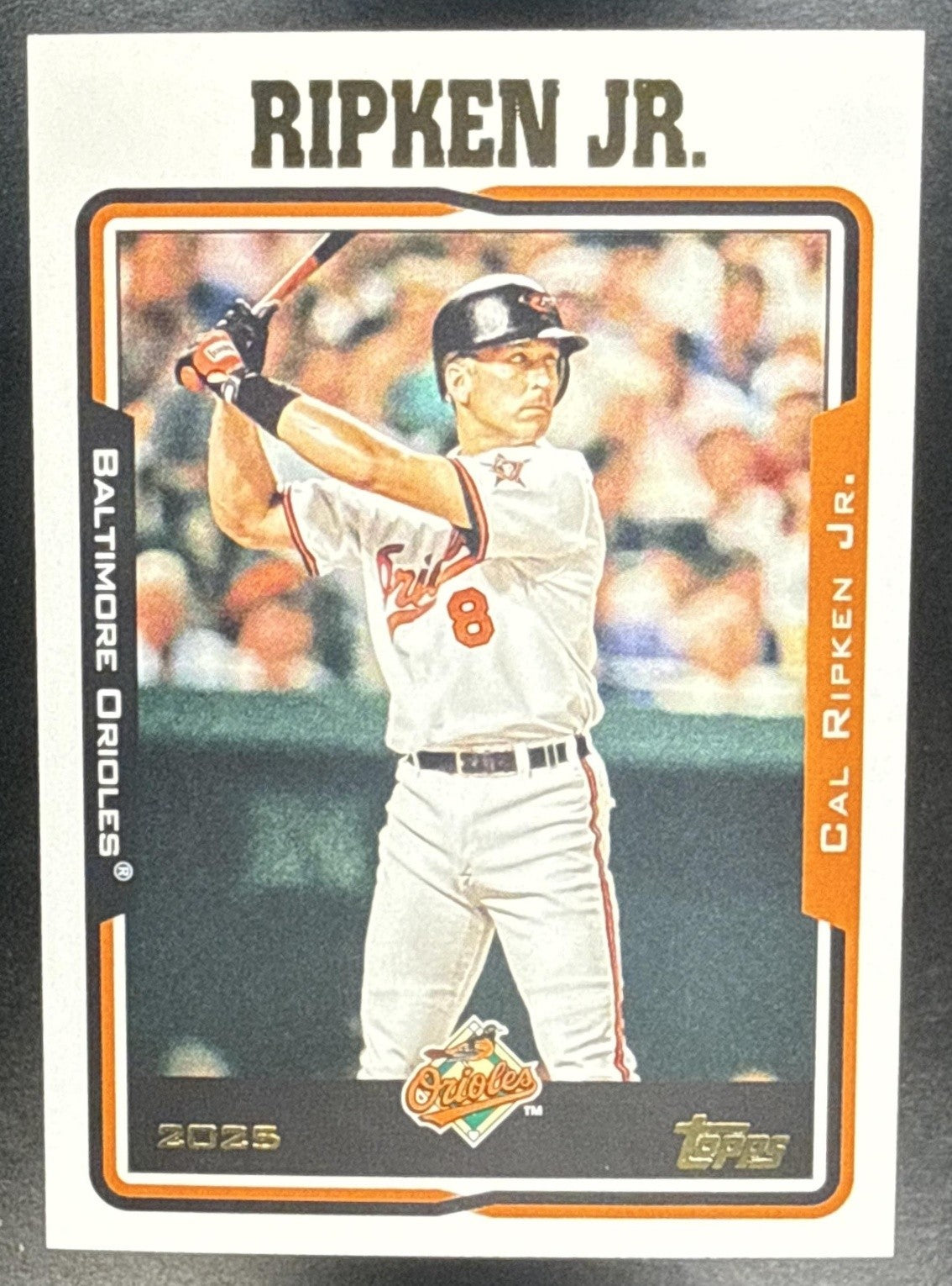 CAL RIPKEN JR. 2025 TOPPS ARCHIVES #230 2005 DESIGN ORIOLES