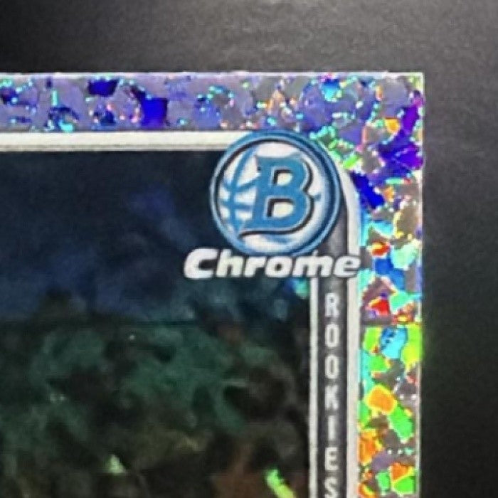 DRAKE POWELL 2025-26 BOWMAN #BCV-22 CHROME MINI DIAMOND REFRACTOR RC NETS