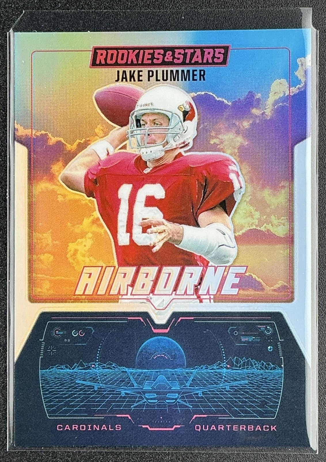 JAKE PLUMMER 2025 PANINI ROOKIES & STARS #28 AIRBORNE SILVER CARDINALS