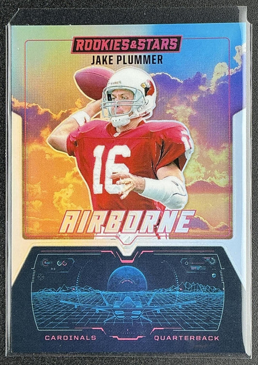 JAKE PLUMMER 2025 PANINI ROOKIES & STARS #28 AIRBORNE SILVER CARDINALS