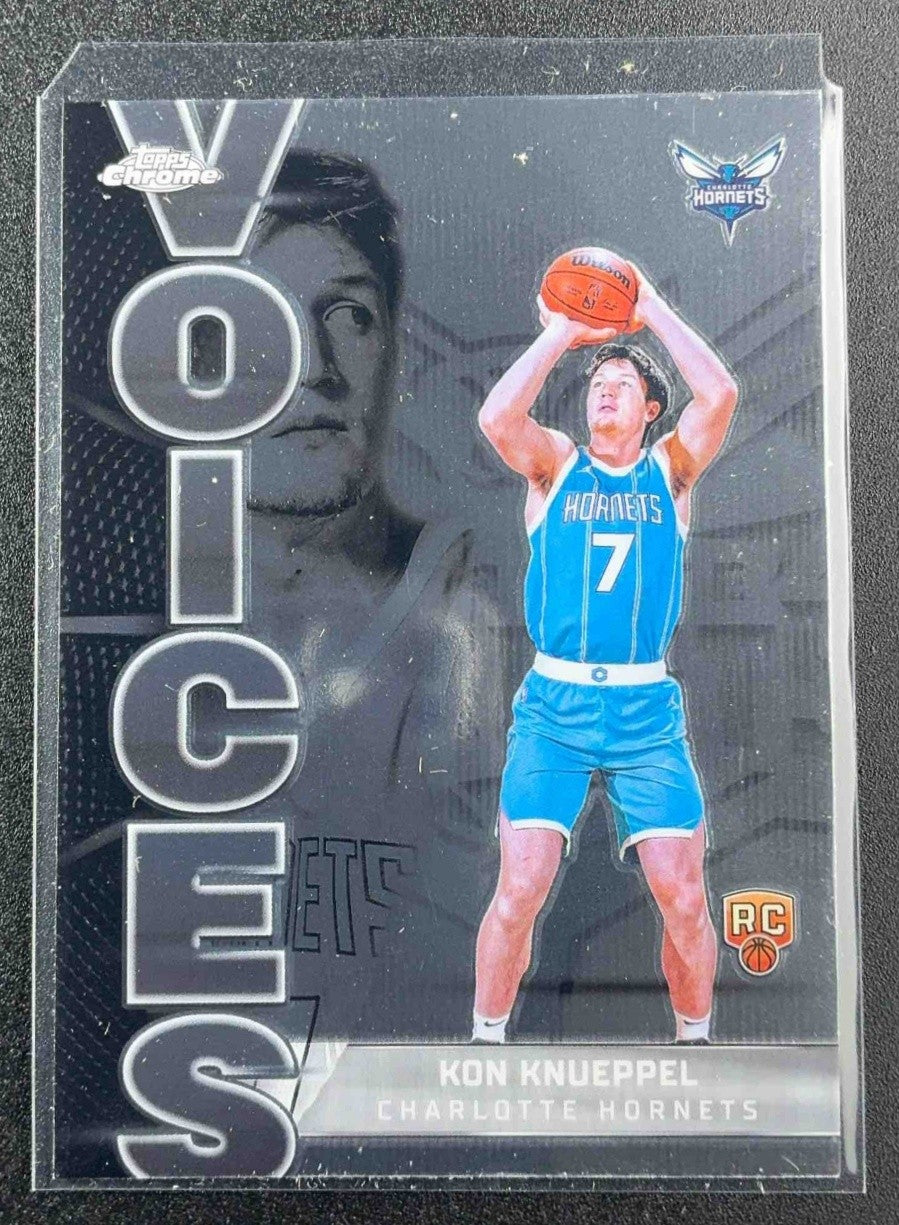 KON KNUEPPEL 2025-26 TOPPS CHROME #VS-9 VOICES RC HORNETS