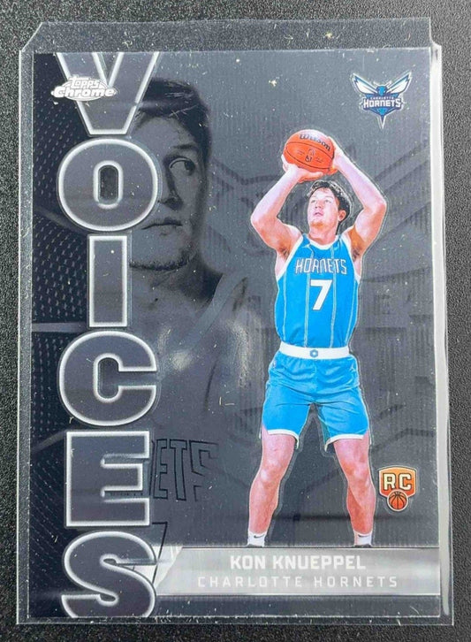 KON KNUEPPEL 2025-26 TOPPS CHROME #VS-9 VOICES RC HORNETS