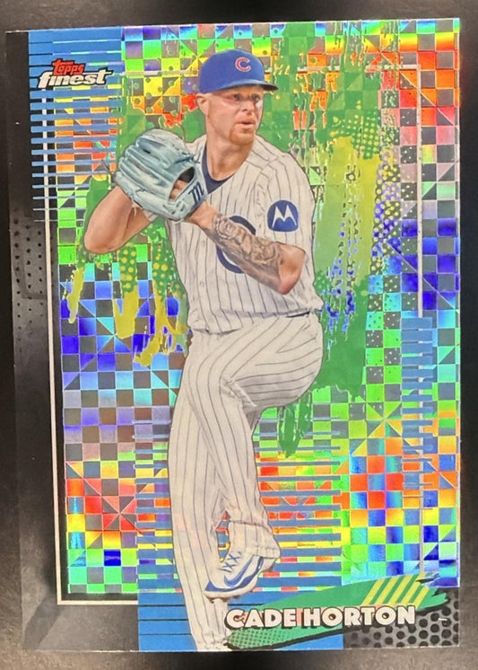 CADE HORTON 2026 TOPPS FINEST #94 X-FRACTOR CUBS