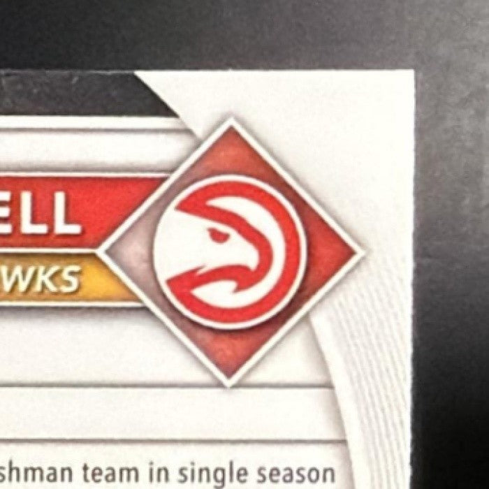 ASA NEWELL 2025-26 BOWMAN #BCV-23 CHROME REPTILIAN REFRACTOR RC HAWKS