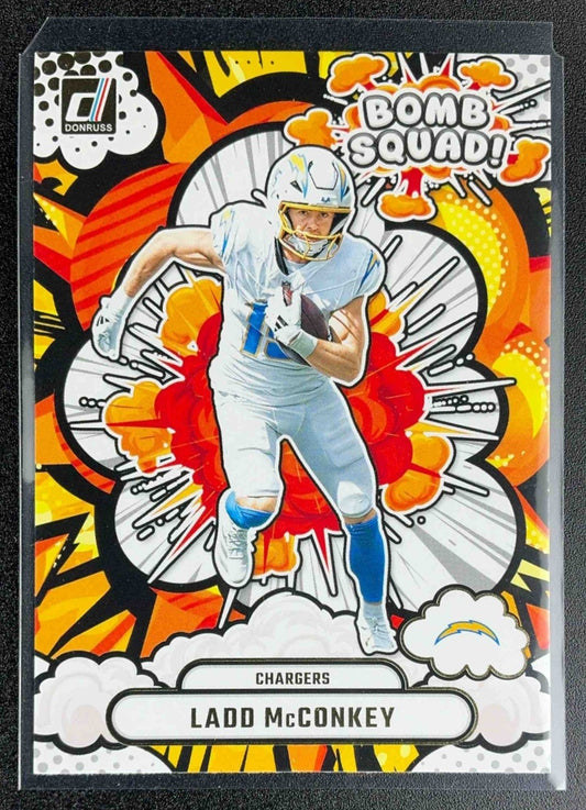 LADD MCCONKEY 2025 PANINI DONRUSS #BS-LMY BOMB SQUAD CHARGERS