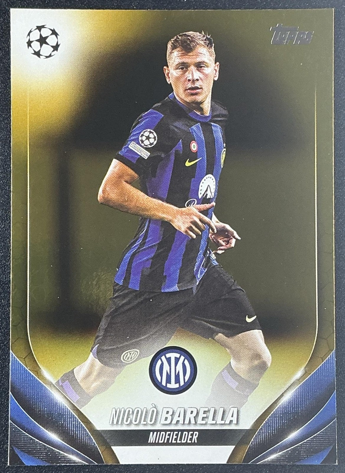 2023 Topps Chrome UEFA Club Competitions Japan Edition Nicolo Barella #51