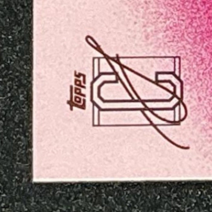 2025 Topps Signature Class Walter Clayton Jr. #114 Rookie Magenta Foil /250 RC