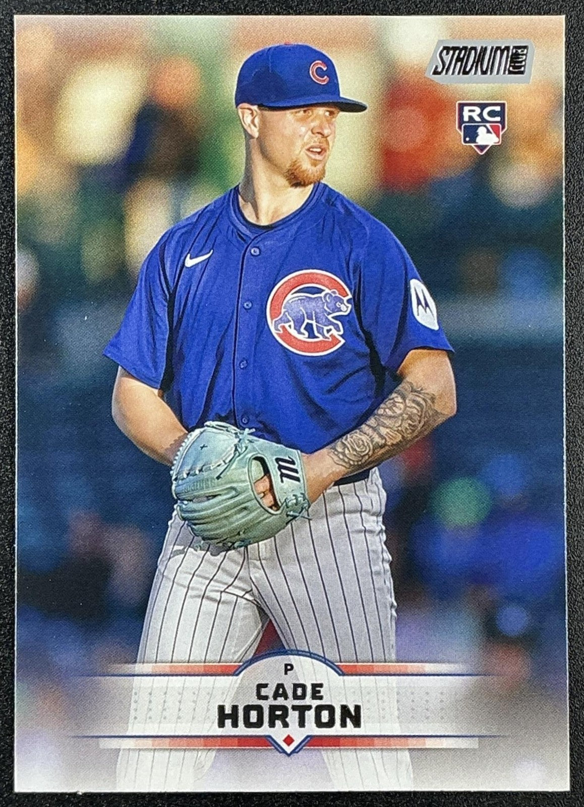 CADE HORTON 2025 TOPPS STADIUM CLUB #24 RC CUBS