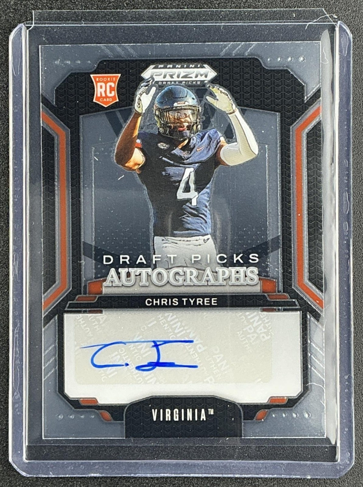 CHRIS TYREE 2025 PANINI PRIZM DRAFT PICKS #DPA-CTE AUTO CAVALIERS