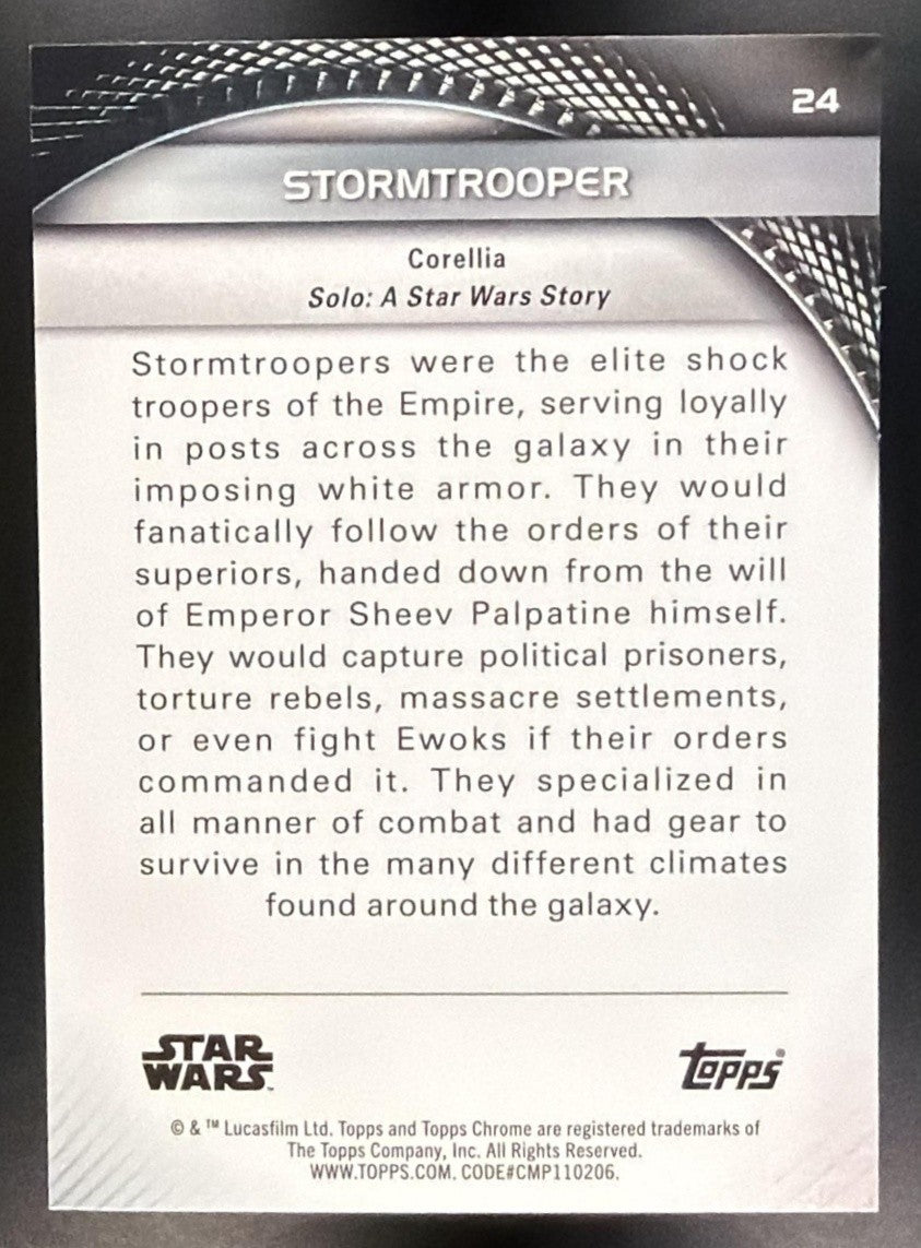 STORMTROOPER 2025 TOPPS STAR WARS HYPERSPACE #24
