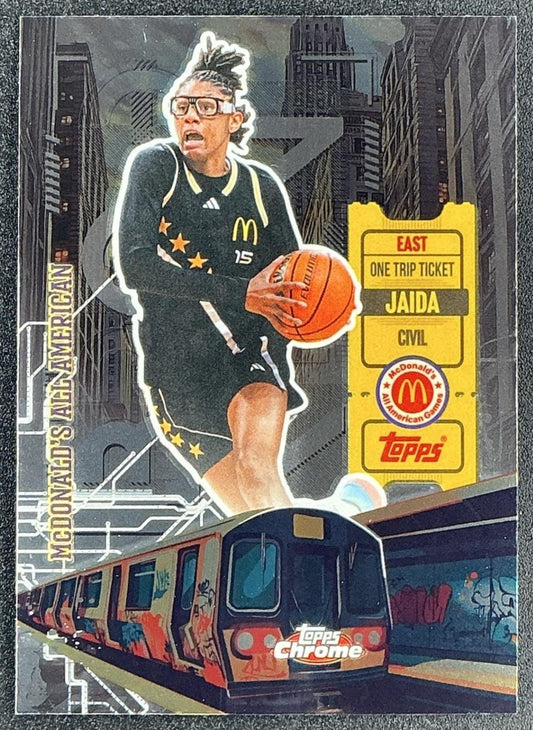 JAIDA CIVIL 2025 TOPPS CHROME MCDONALD'S ALL-AMERICAN #HR-20 HIGH RISES