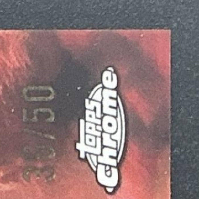 CAPTAIN GIRARD 2025 TOPPS CHROME STAR WARS SAPPHIRE #17 GOLD 33/50 DEBUT