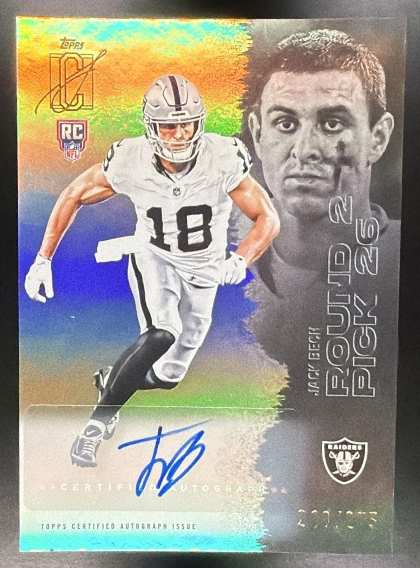 2025 Topps Signature Class Jack Bech #129 Rookie Auto Silver Foil /275 RC