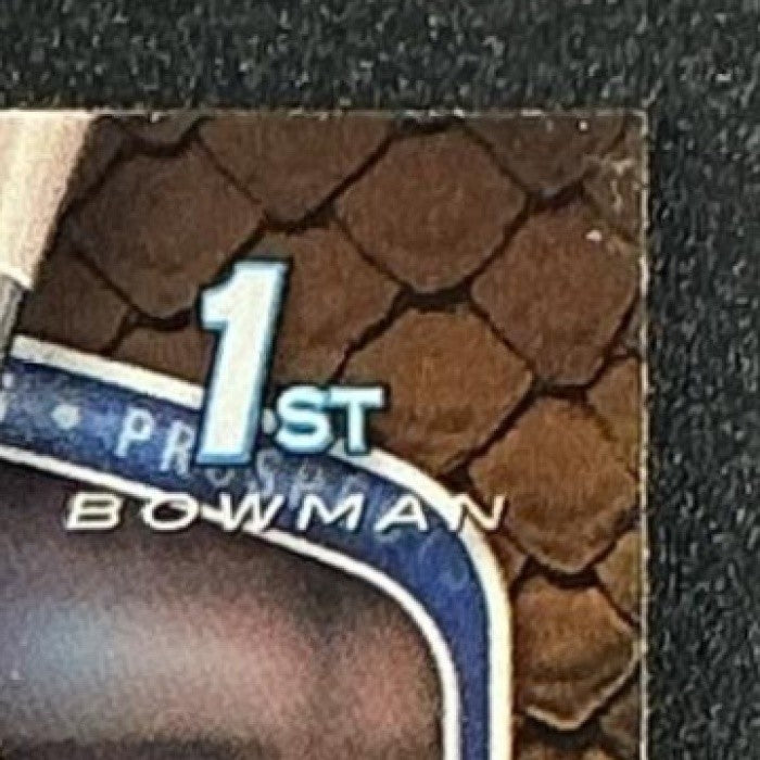 JACK LINES 2025 BOWMAN #BCP-64 CHROME REPTILIAN REFRACTOR 1ST PROSPECT RAYS